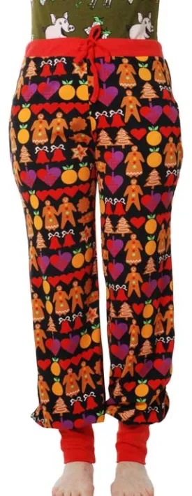 DUNS Adult Baggy Pants - Gingerbread Black