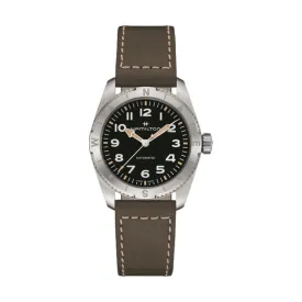 Khaki Expedition 37mm, Black on Strap