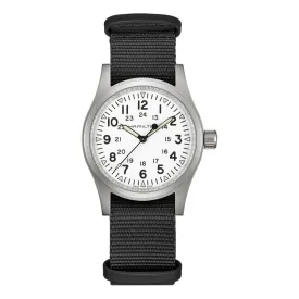 Khaki Field Mechanical 38mm White