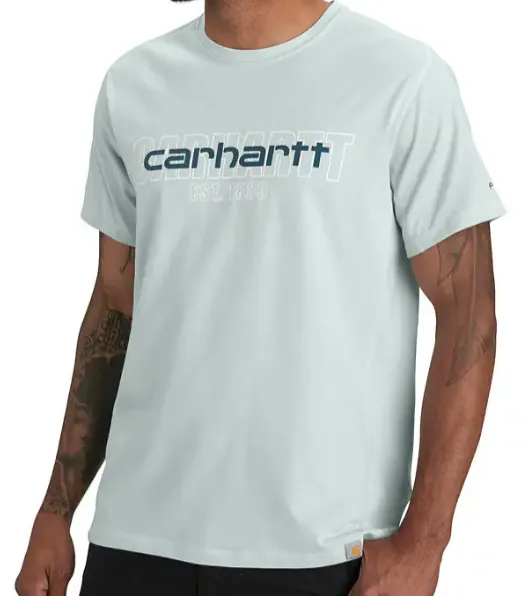 106653 CARHARTT FORCE® RELAXED FIT SHORT-SLEEVE LOGO GRAPHIC T-SHIRT