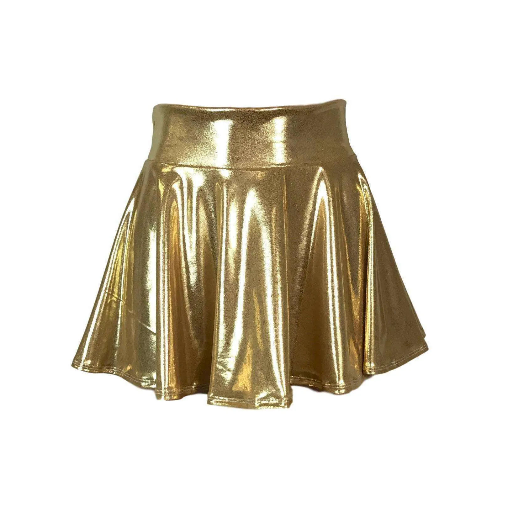 13" Skater Skirt - Gold Mystique