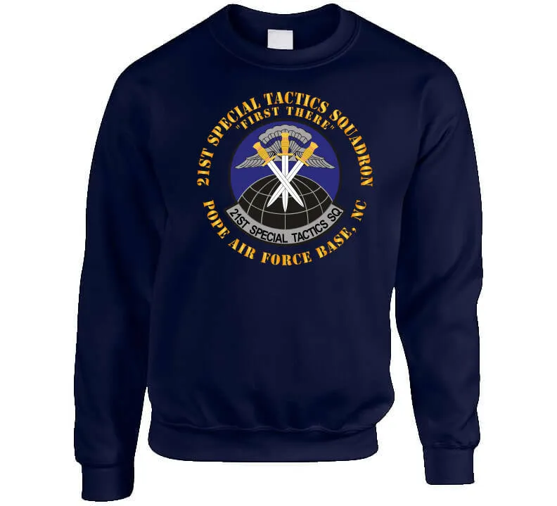 21st Special Tactics Squadron - First There - Pope Afb, Nc X 300 T Shirt