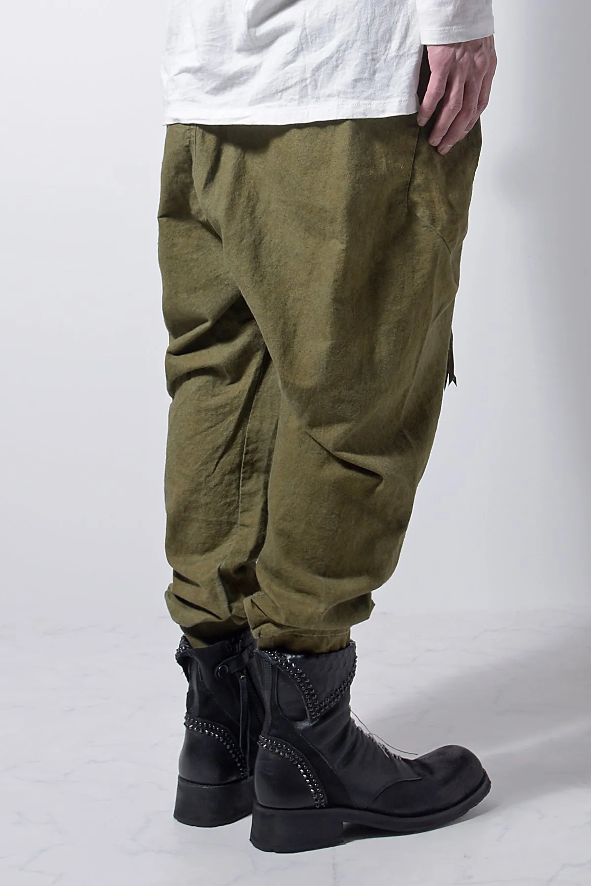 2202-PT02A Jodhpurs Pants 03 Khaki