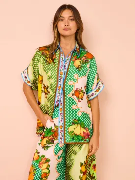 Alemais Lemonis Silk Shirt in Multi