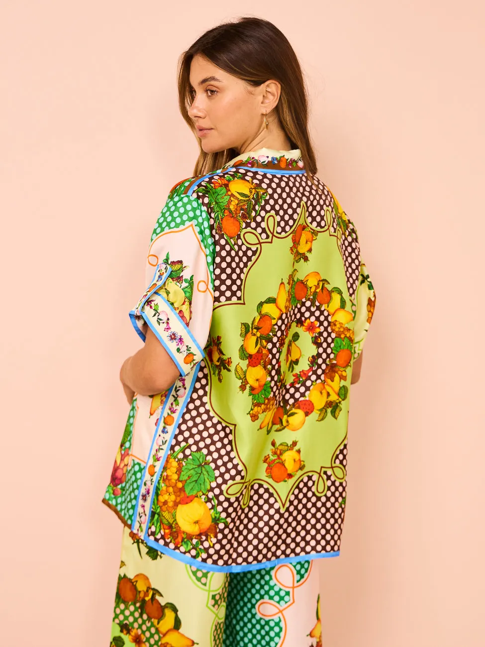 Alemais Lemonis Silk Shirt in Multi