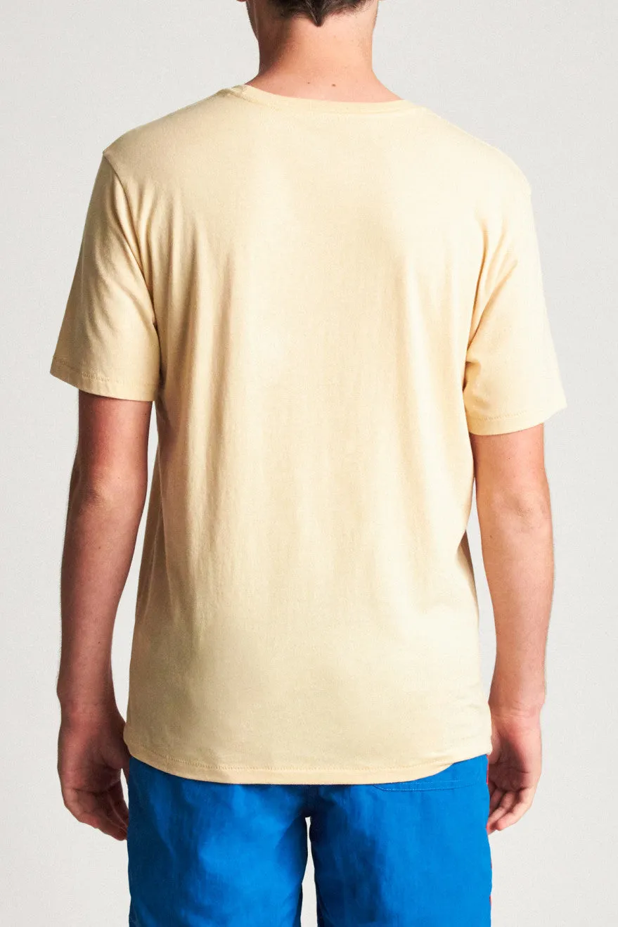 Basic S/S Premium Tee - Parchment