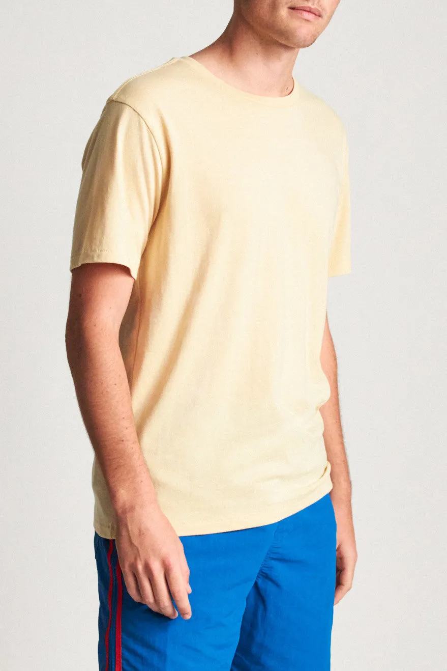 Basic S/S Premium Tee - Parchment