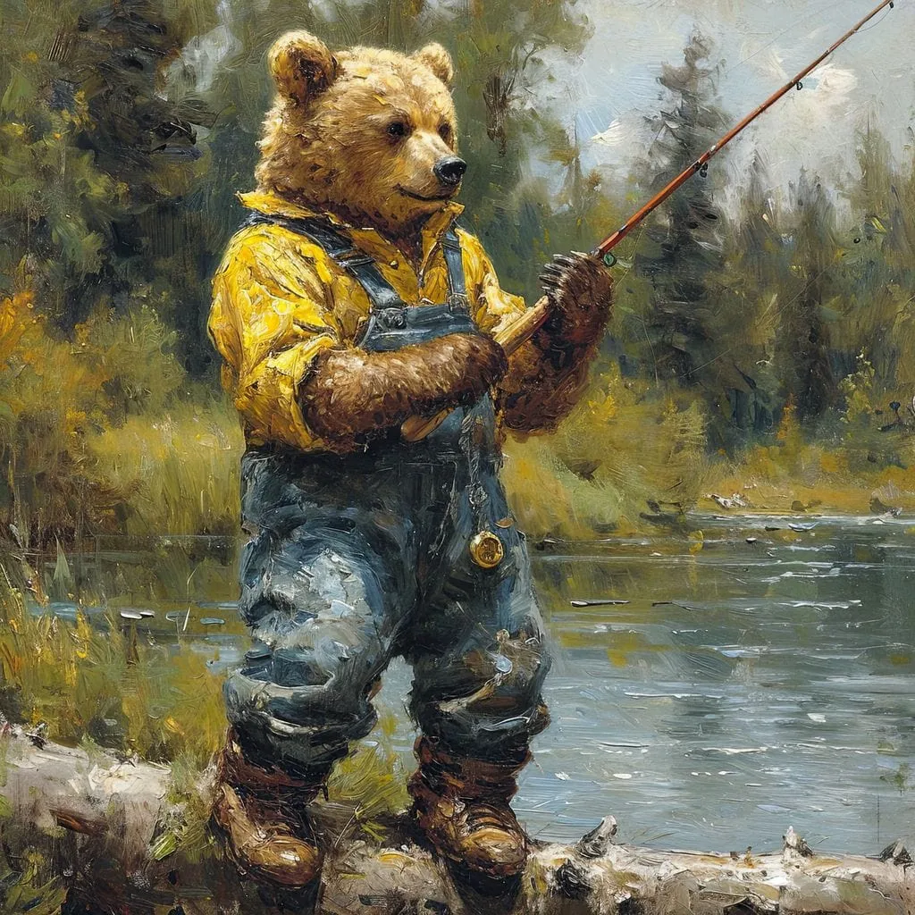 Bear Fishing