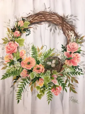 Bird Nest Wreath Project Packet