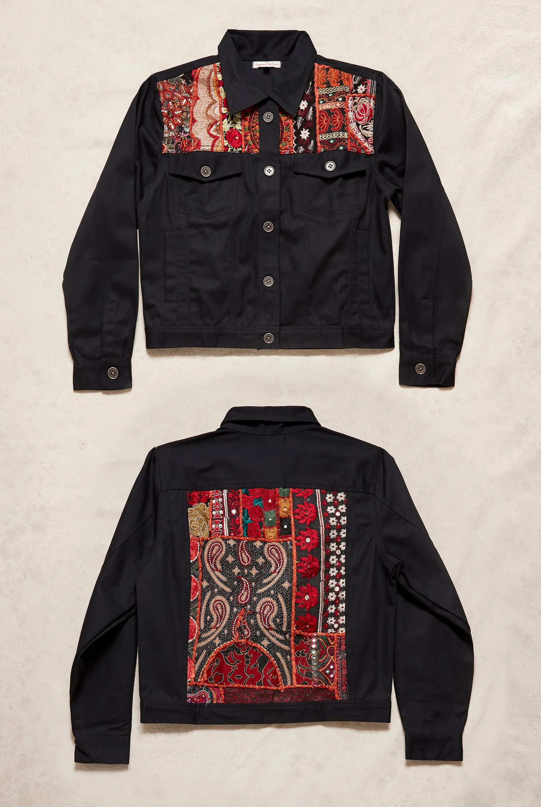 Black Boho Rogue Jacket