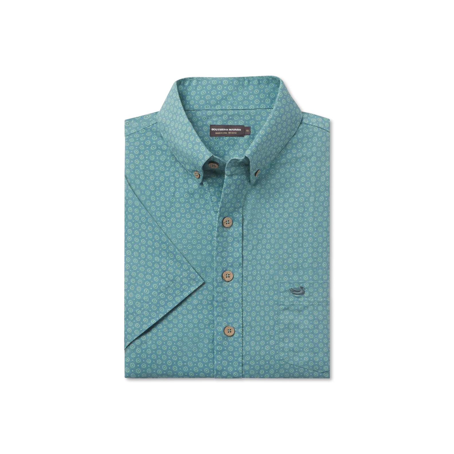 Blaise Relaxed Shirt - Paisley Dots