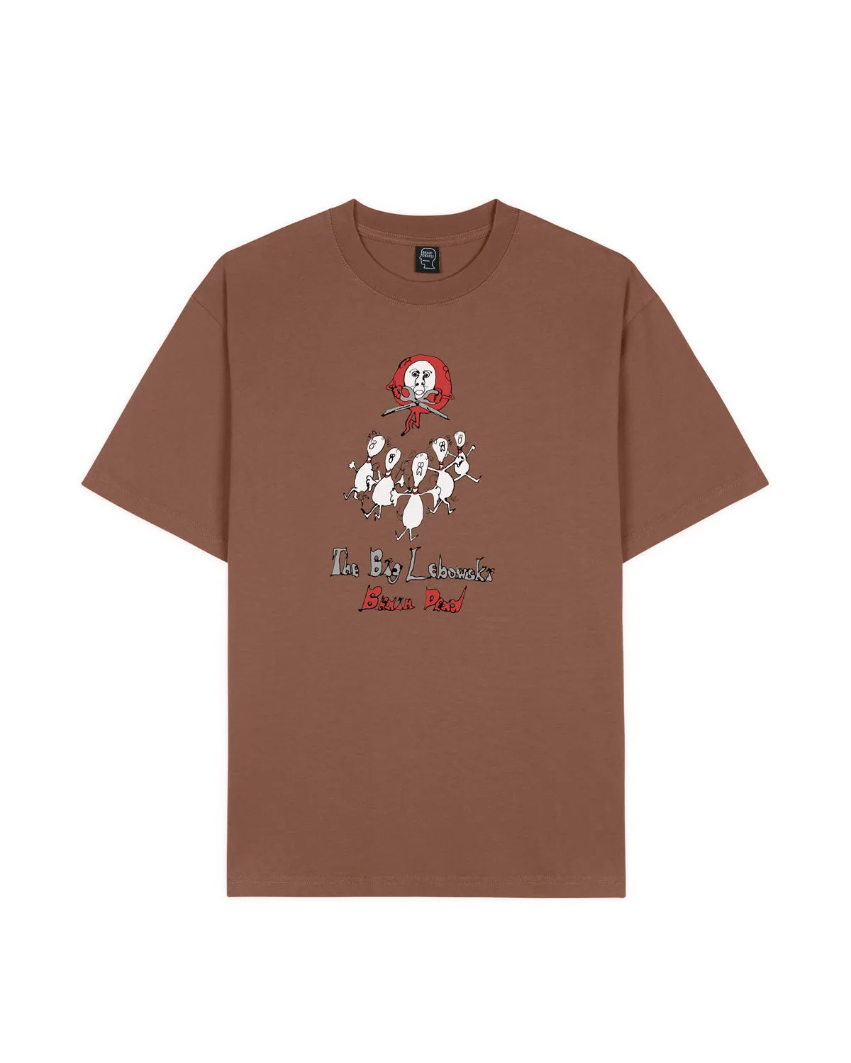 Brain Dead x The Big Lebowski Strike T-shirt - Brown