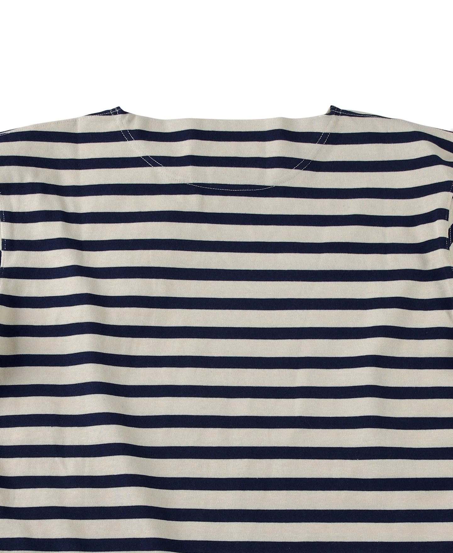 Breton Stripe T-Shirt - Apricot/Navy