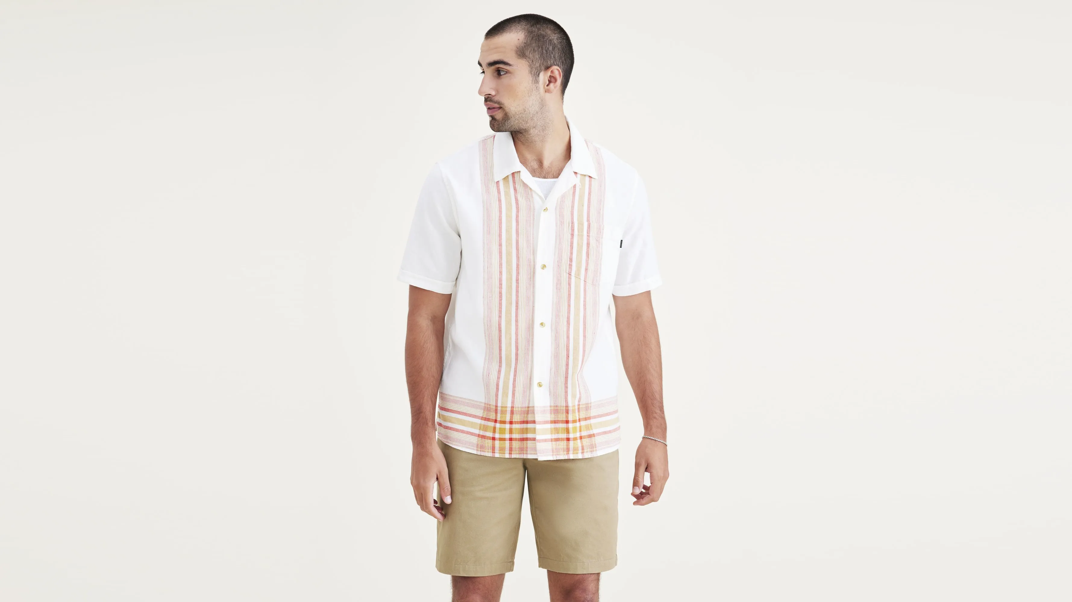 Camp Collar Shirt, Regular Fit