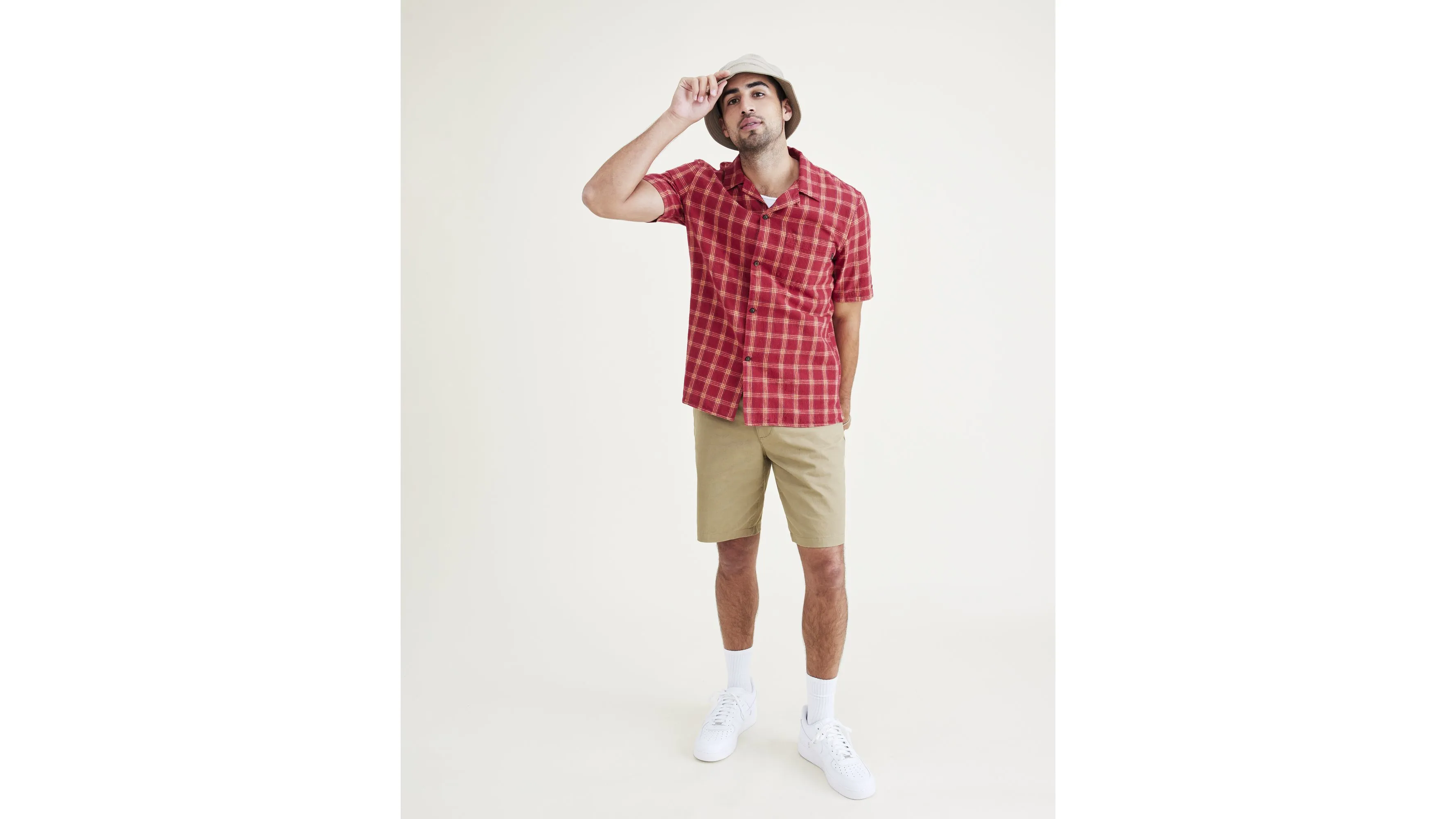 Camp Collar Shirt, Regular Fit