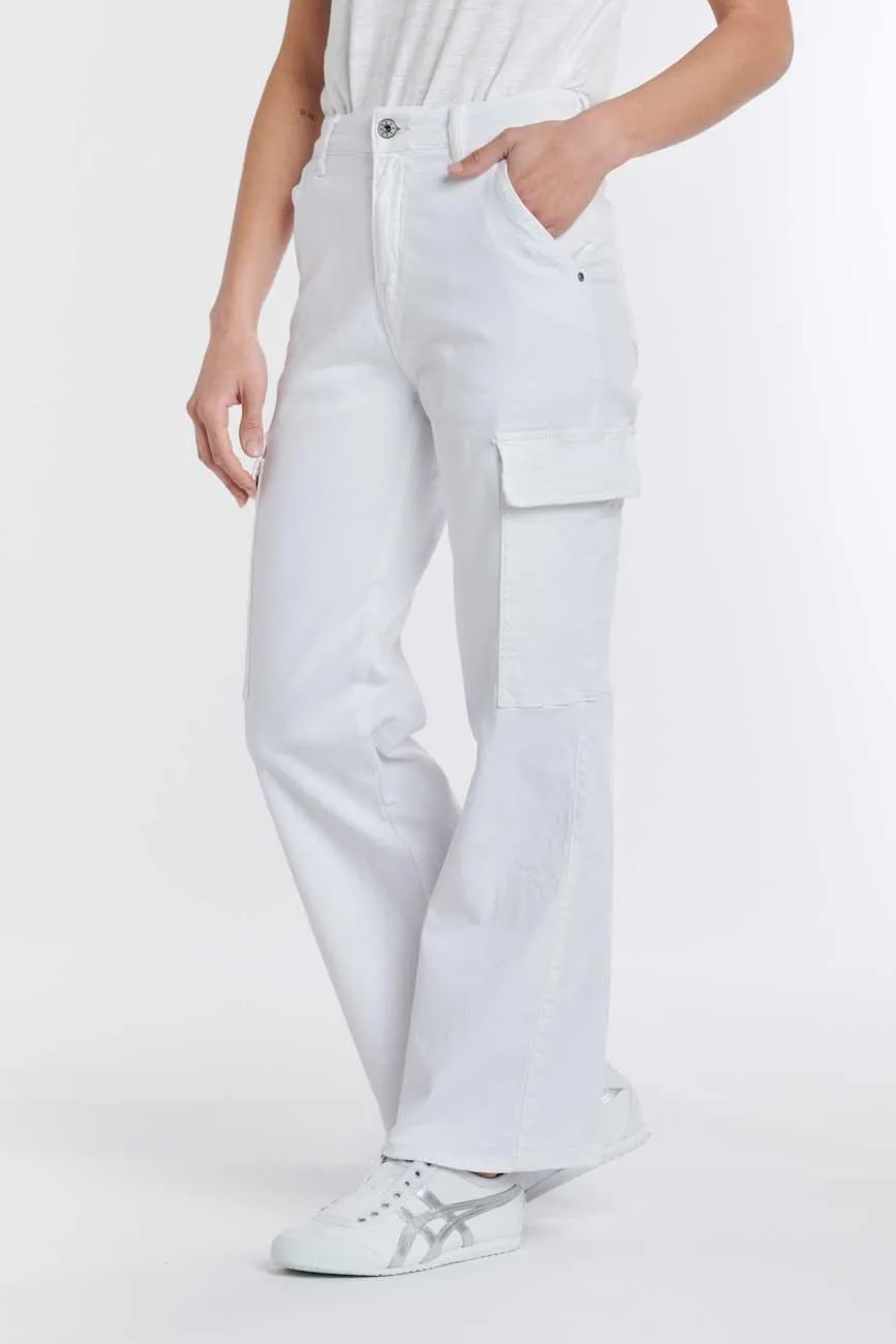 Cargo Pant | White