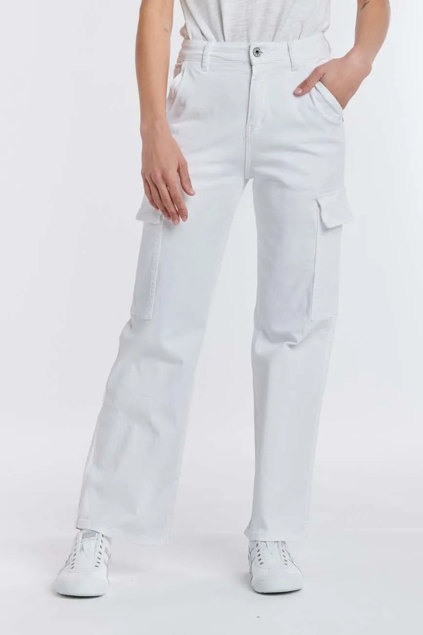 Cargo Pant | White