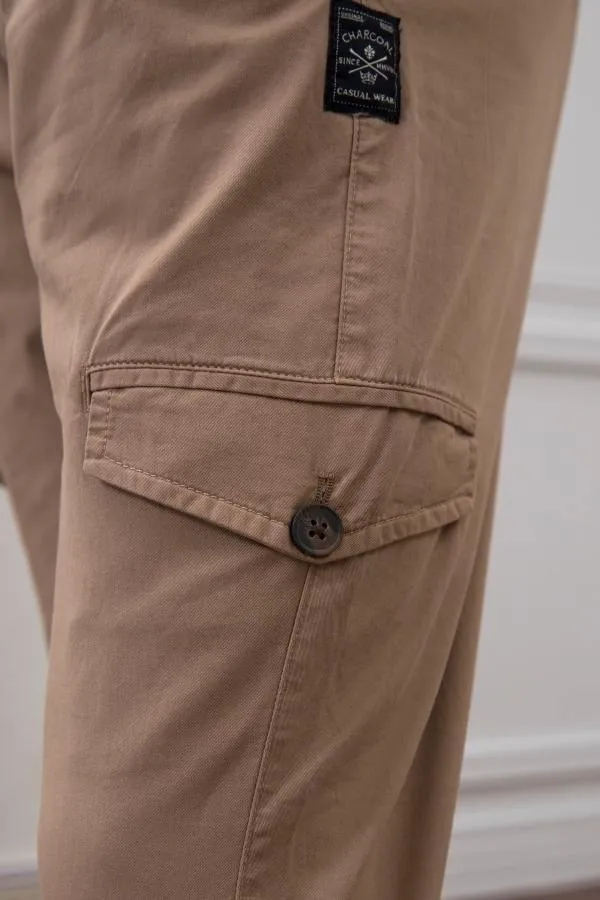 Cargo Trouser Slim Fit  Khaki