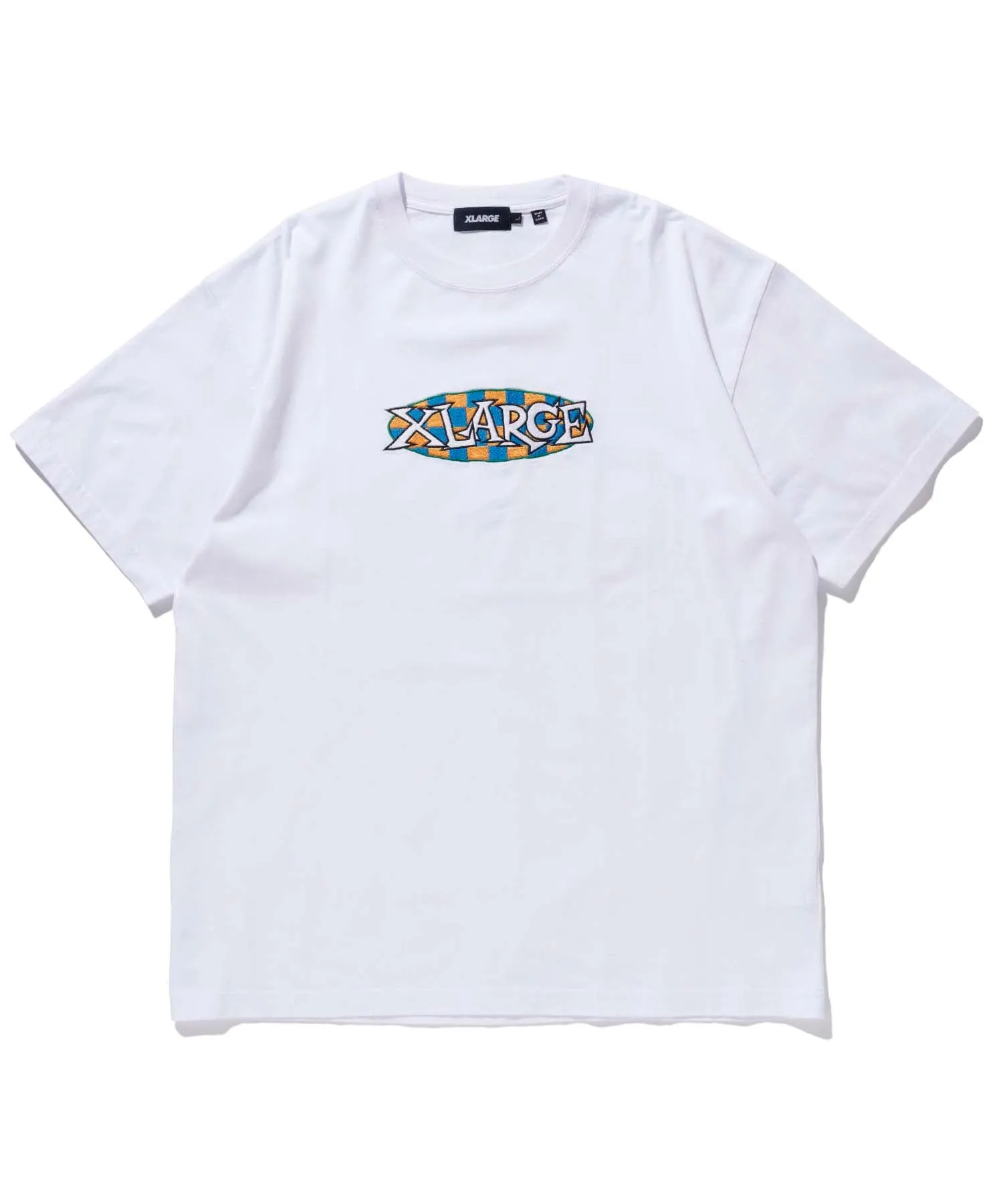 CHECKER OVAL LOGO S/S TEE