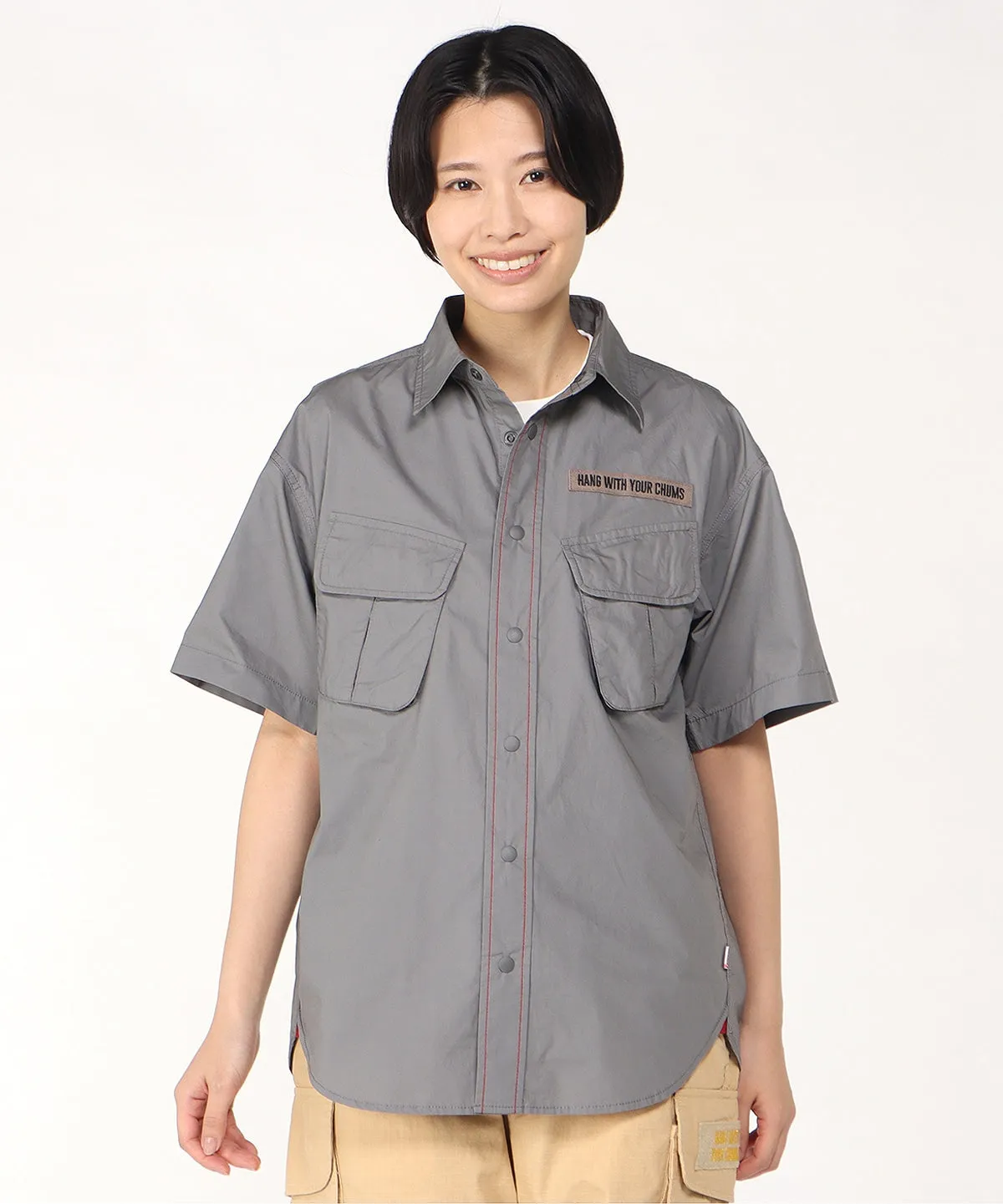 Chums Layton Oversized S/S Shirt