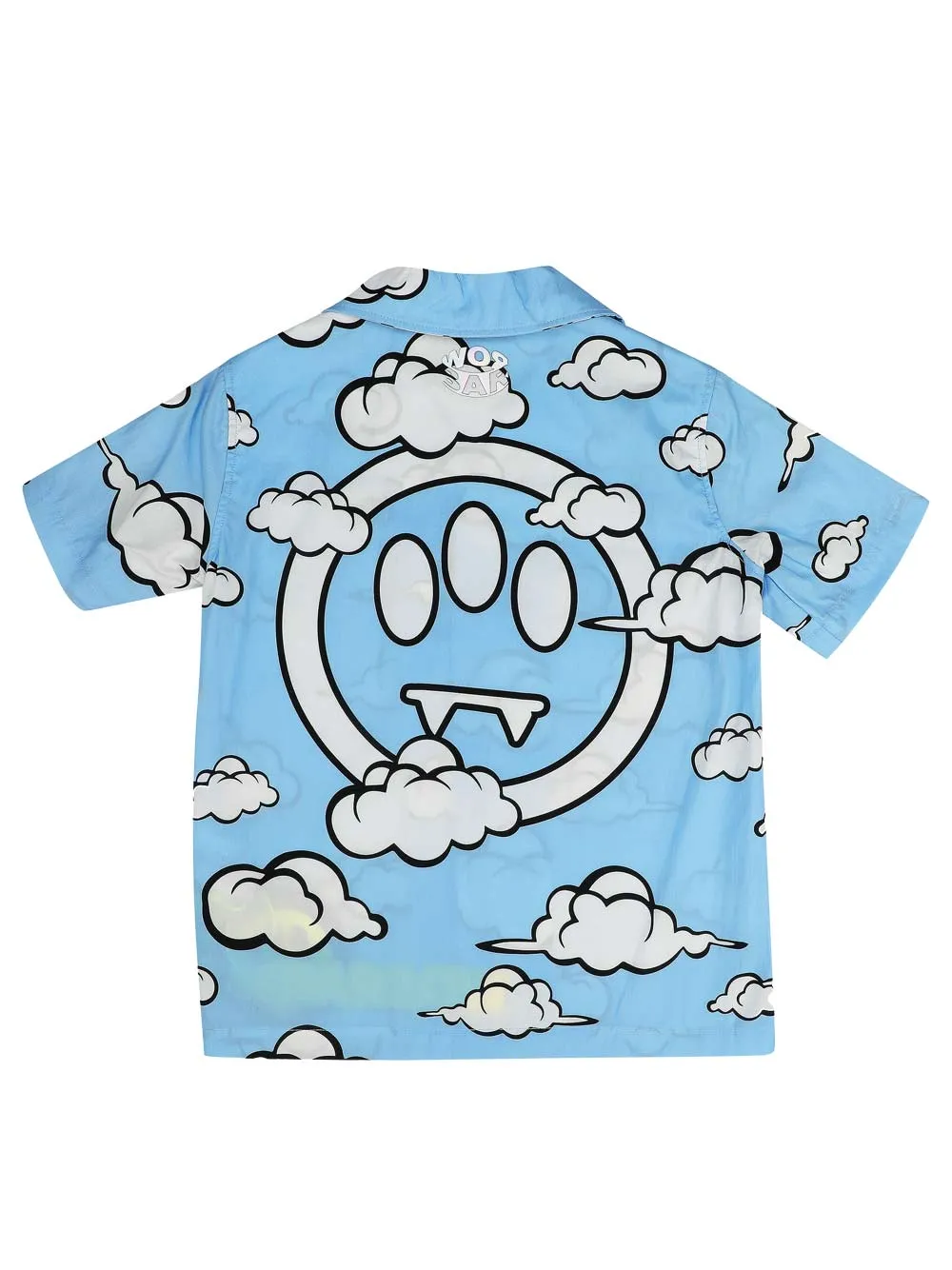 Cloud Print Popeline Shirt