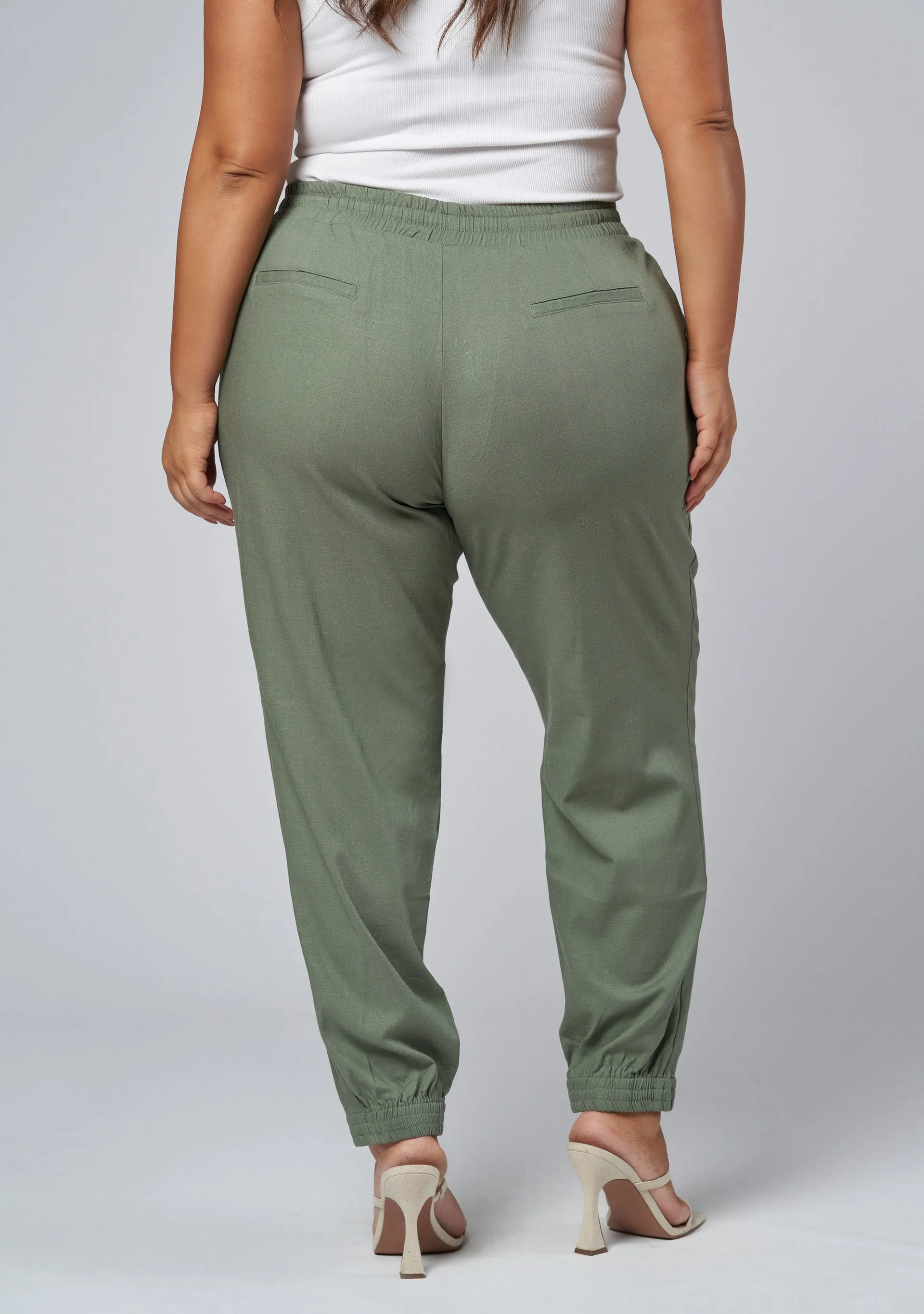 Dani Linen Jogger Pant