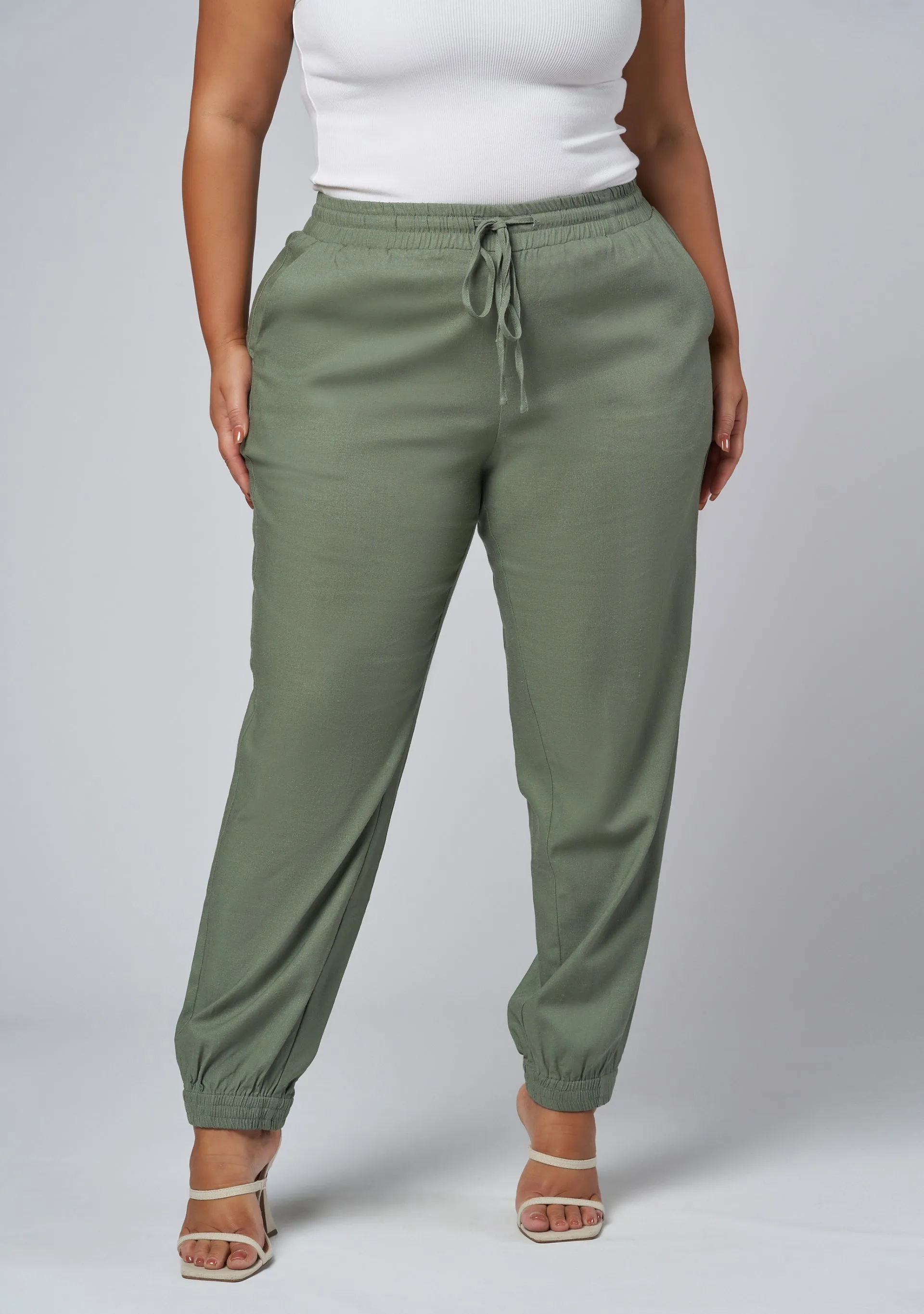 Dani Linen Jogger Pant