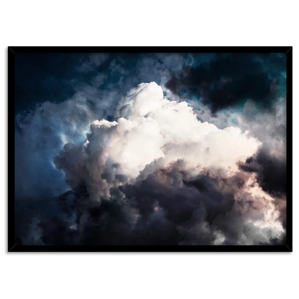 Dark Stormy Clouds in the Sky I - Art Print