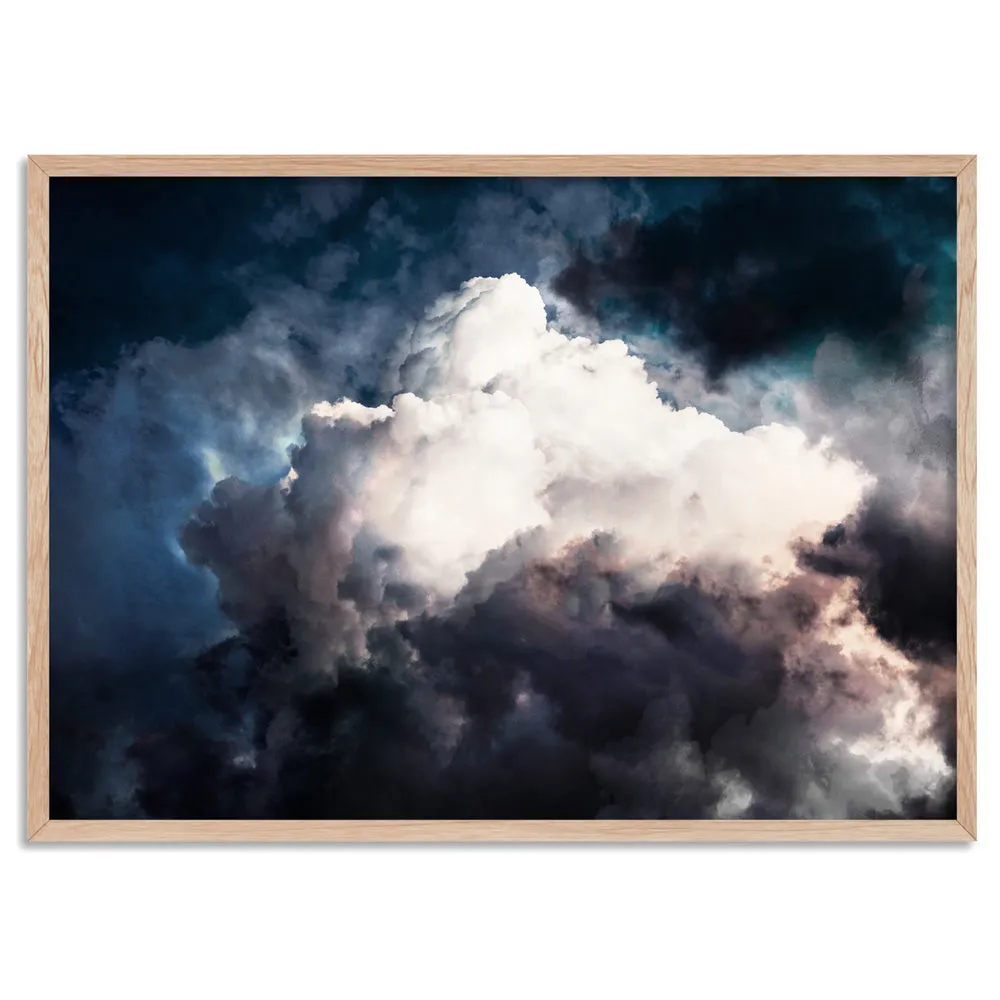 Dark Stormy Clouds in the Sky I - Art Print