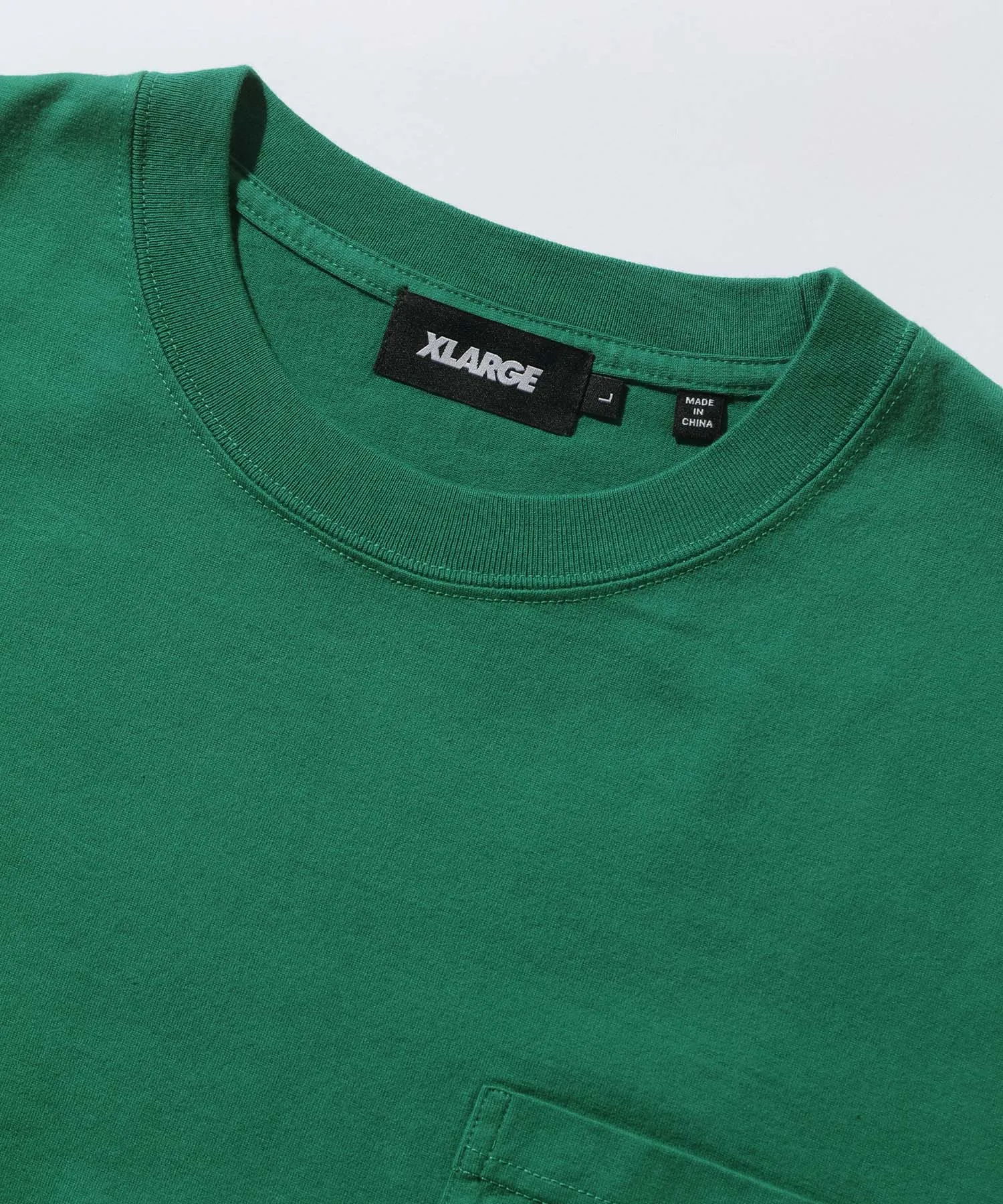 EMBROIDERY SLANTED OG S/S POCKET TEE