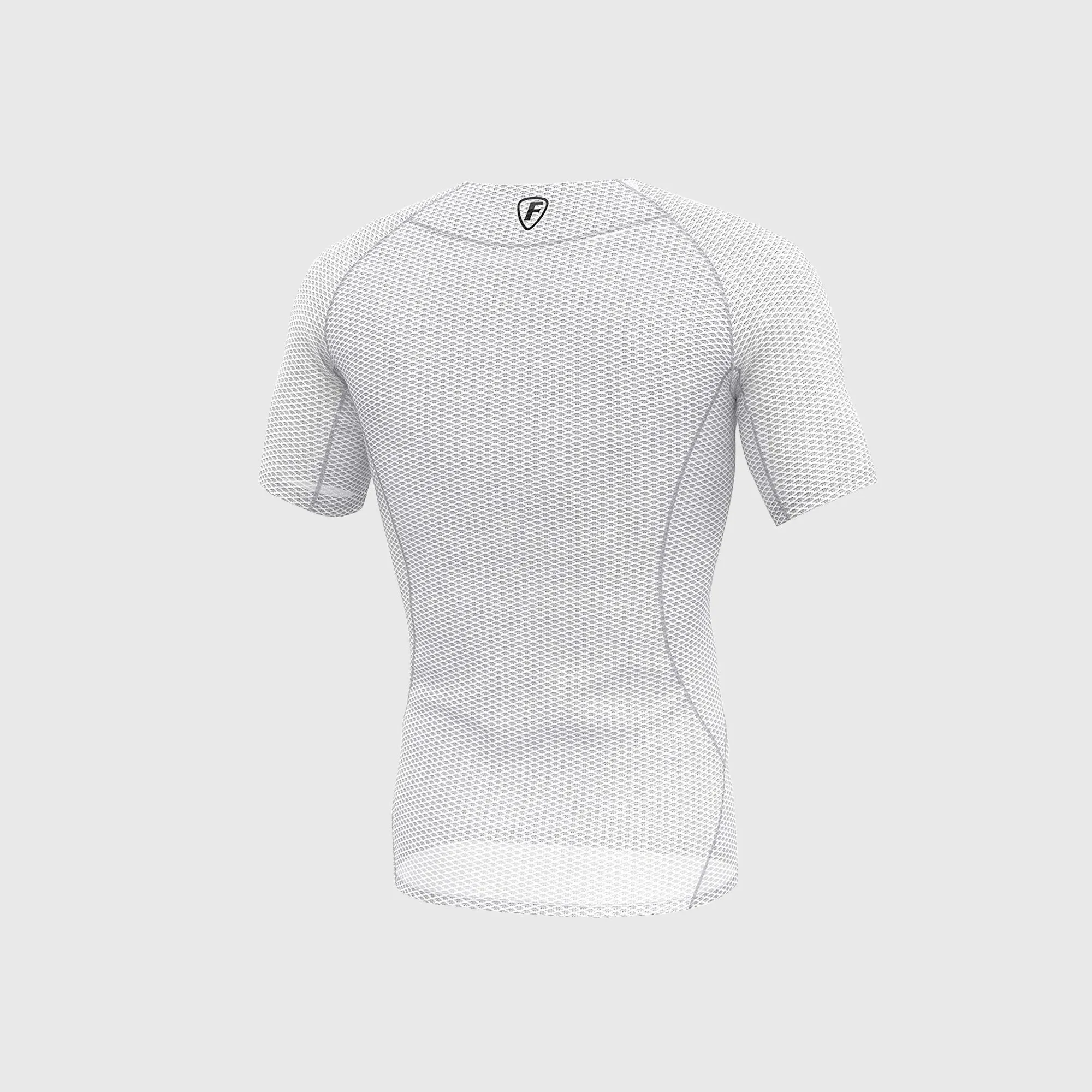 Fdx Aeroform White Men's & Boy's Short Sleeve Mesh Summer Cycling Top