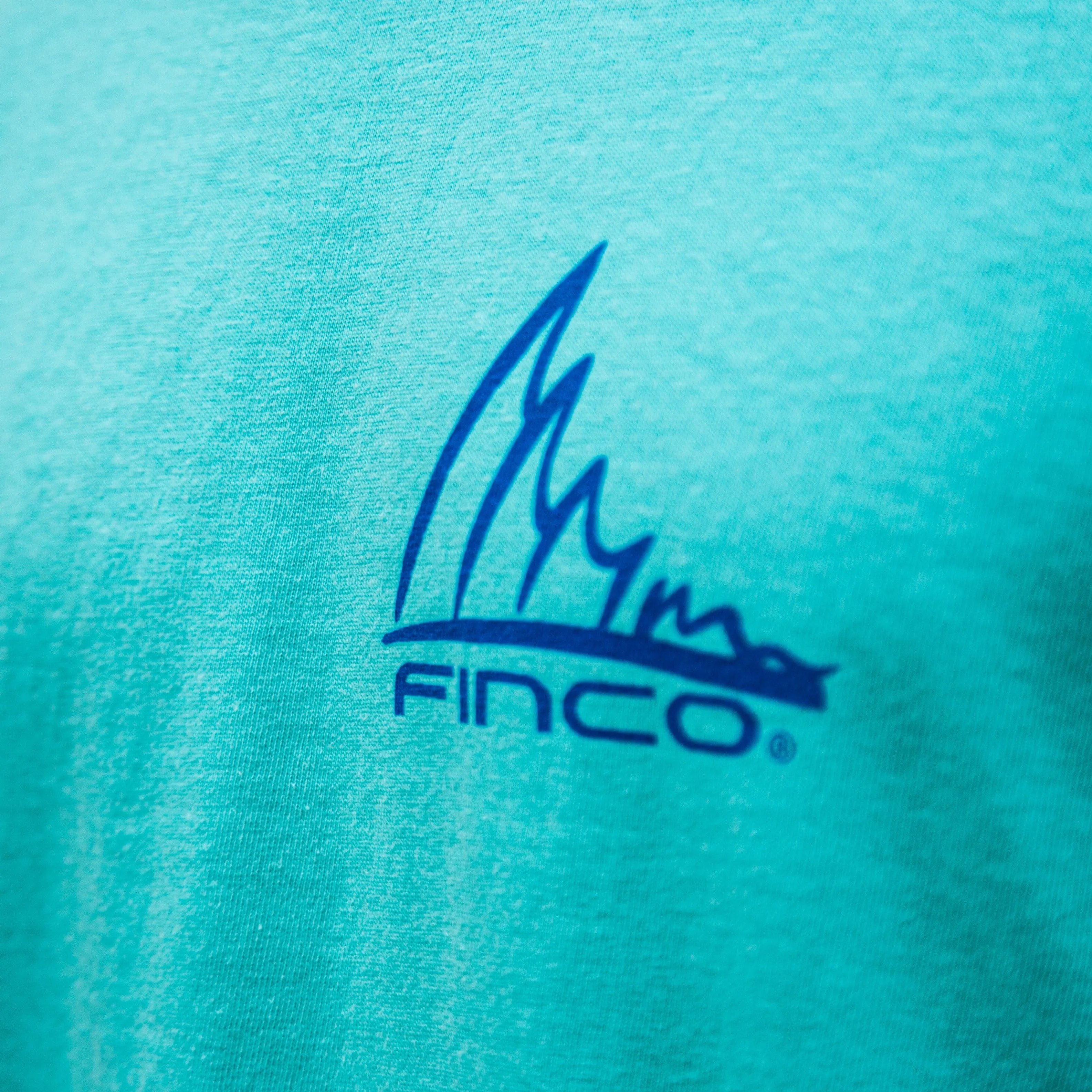 Finco Fly Fishing Short Sleeve Dockside Cotton in Chalky Mint