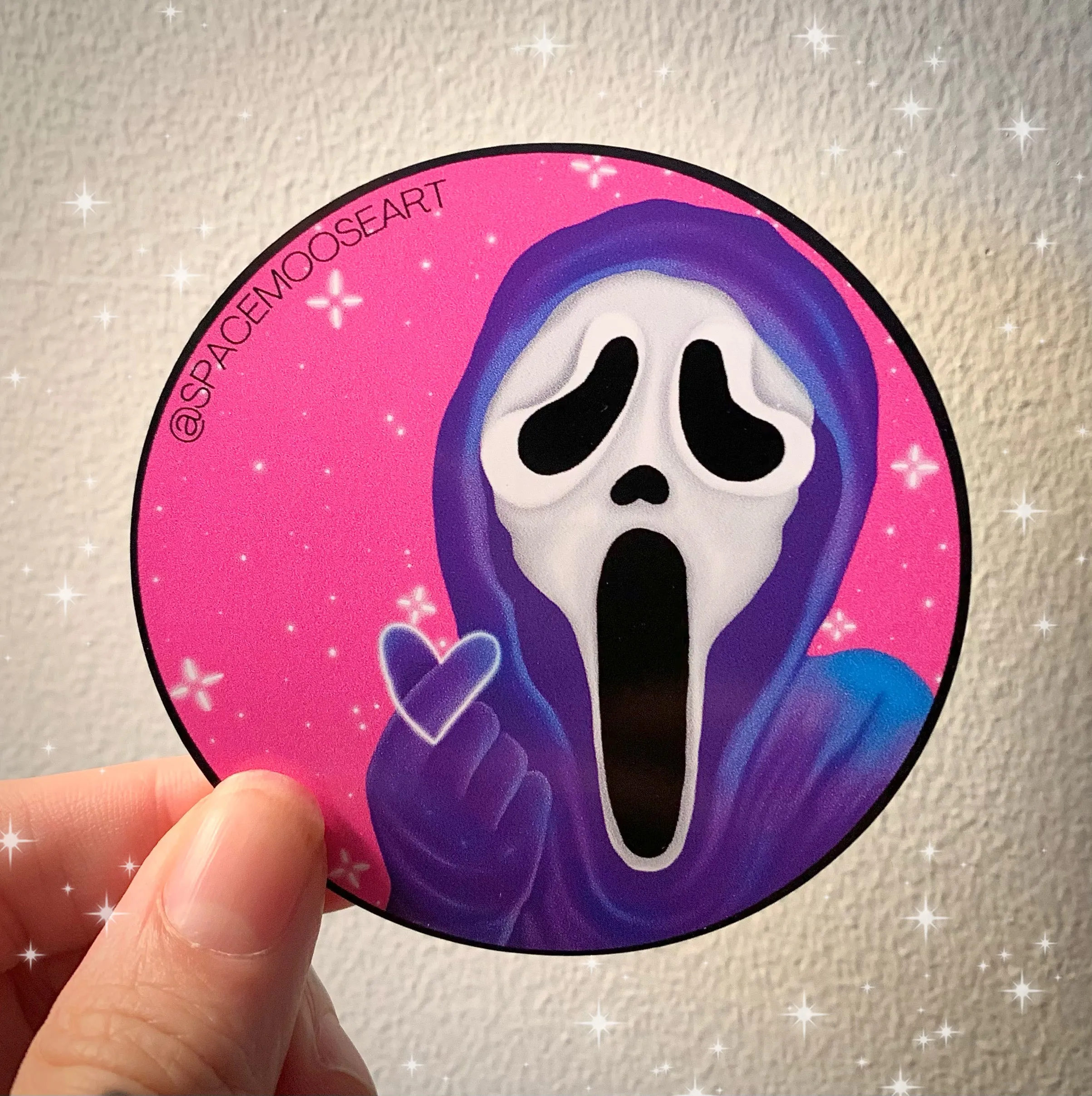 Ghost Face Sticker