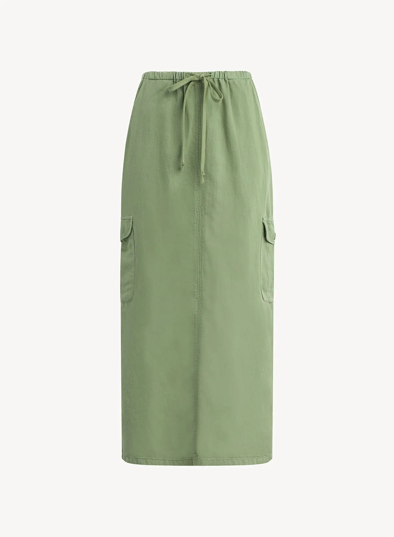 Goldie Bellow Pocket Cargo Skirt - Lush Foliage