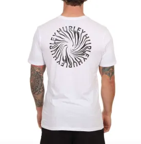 Hurley Wormhole Tee White