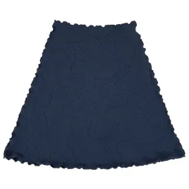 Iris Clipe Jacquard Knit Bias Skirt