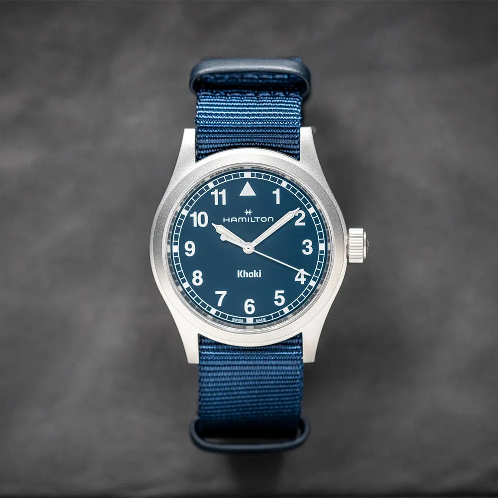 Khaki Field Quartz Blue Dial, 38mm