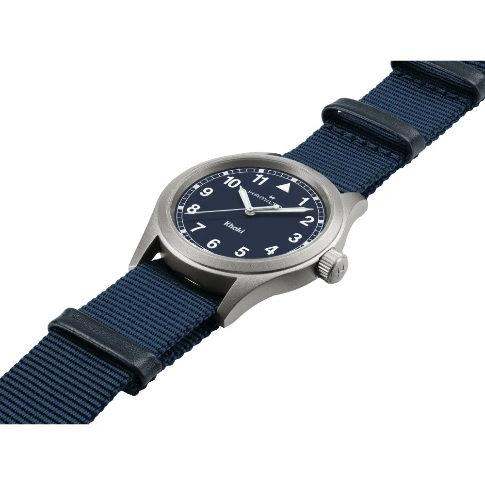 Khaki Field Quartz Blue Dial, 38mm