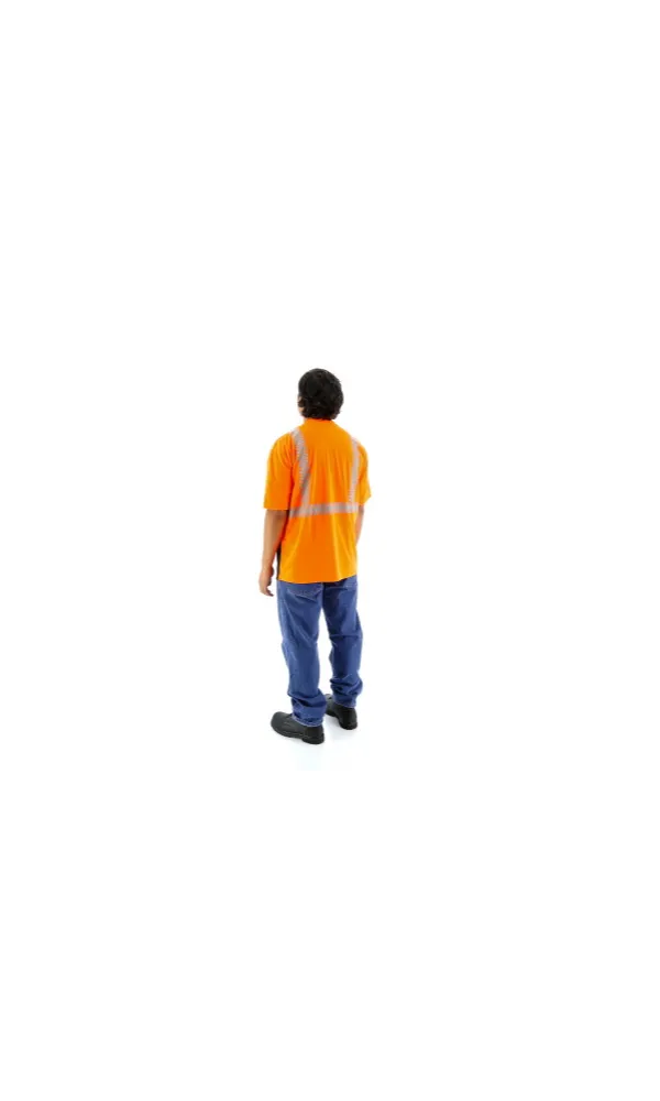 Majestic 75-5216 Safety Short Sleeve Shirt Hi-Vis