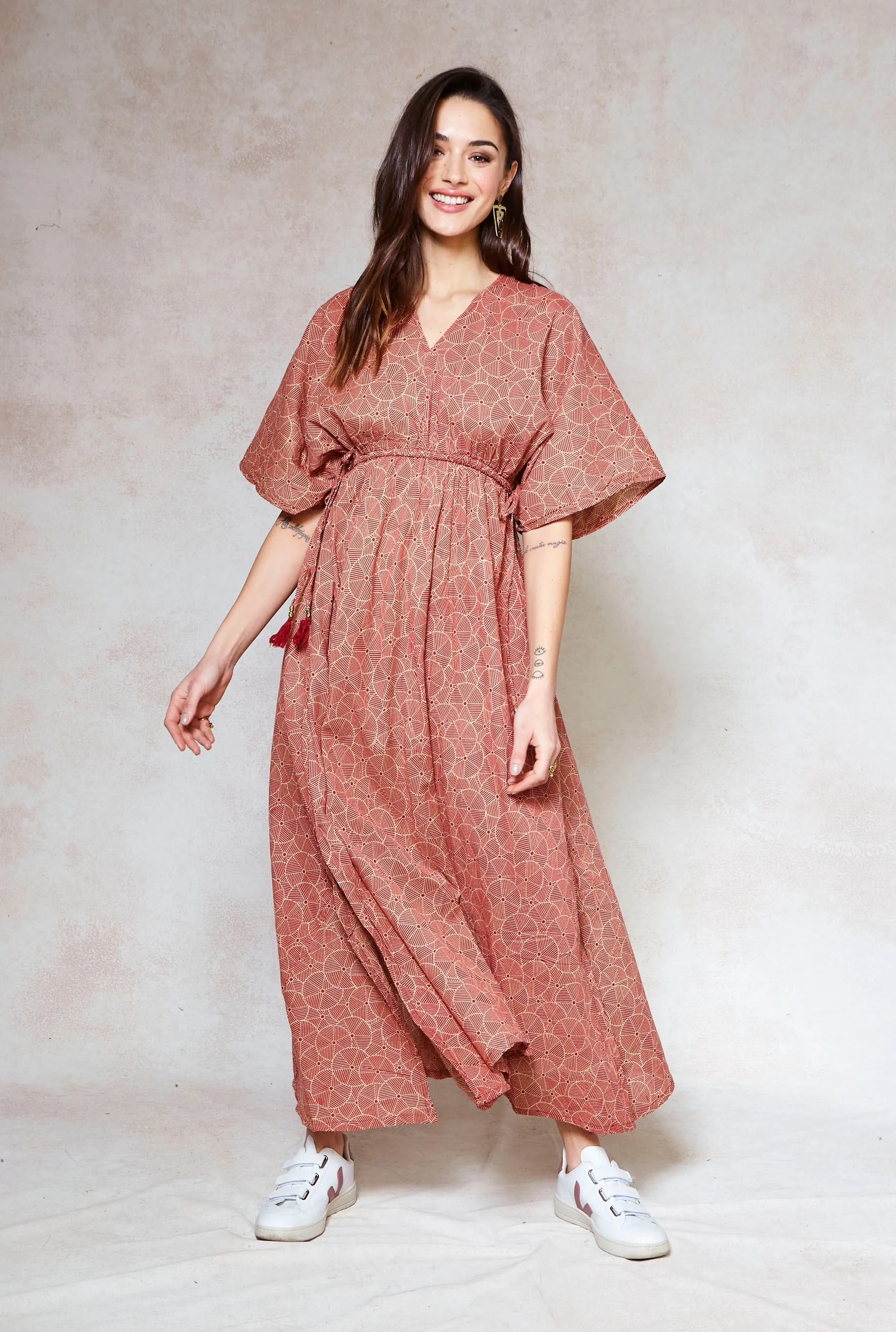 Mayan Dream Cotton Kaftan