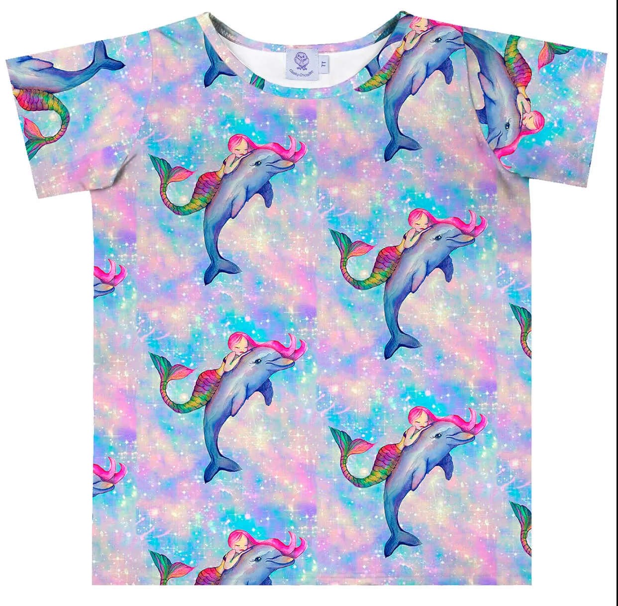 Mermaid and Dolphin Women's Tee