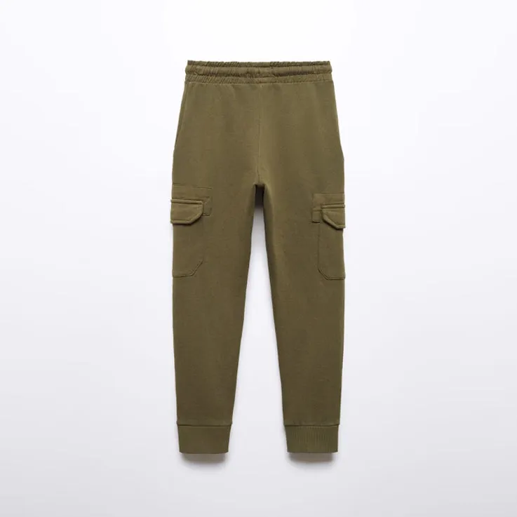 MG - Kids 'Olive' Tapered Fit Terry Trouser MG493