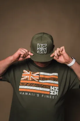 MILITARY GREEN EDGE HAT