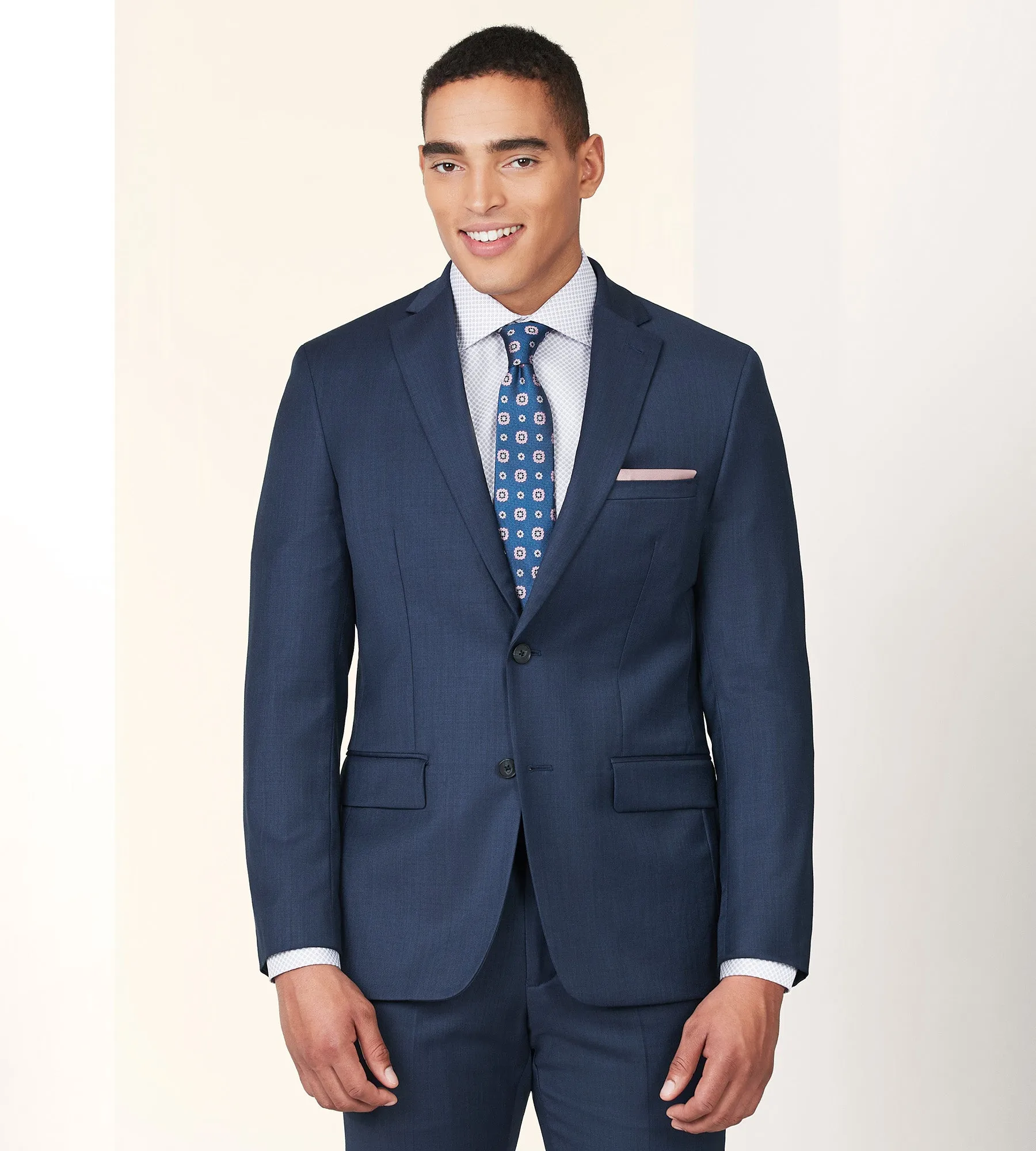 Modern Fit Wool Suit Jacket