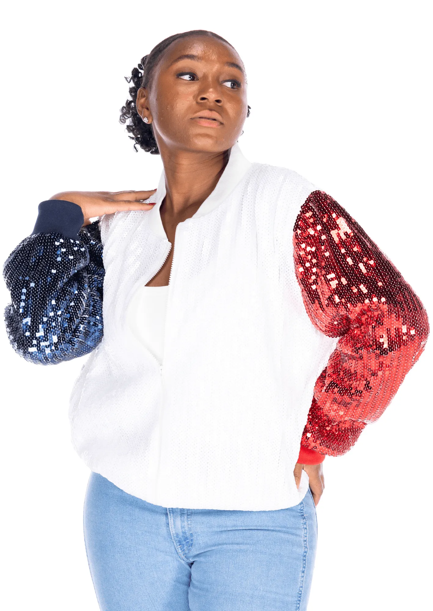 New England Sequin Jacket