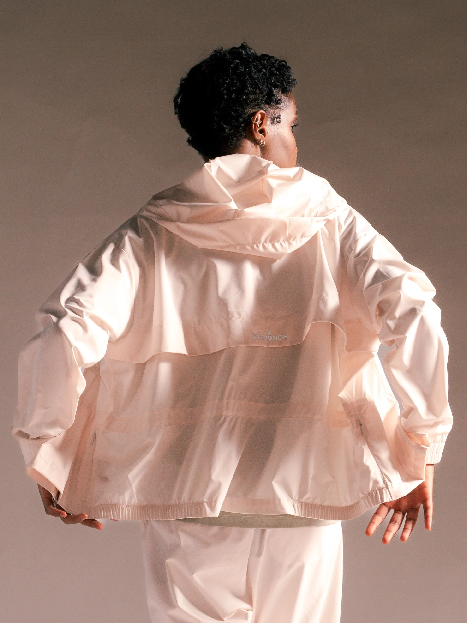 Nimbus Rain Jacket - Ivory