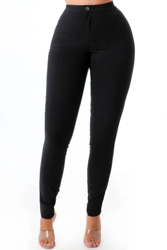 PLUS Stretch High Waist Skinny Pants