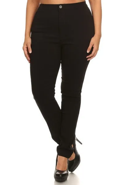 PLUS Stretch High Waist Skinny Pants