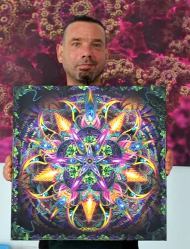 "Sylvan Perception" Stretched Canvas Print