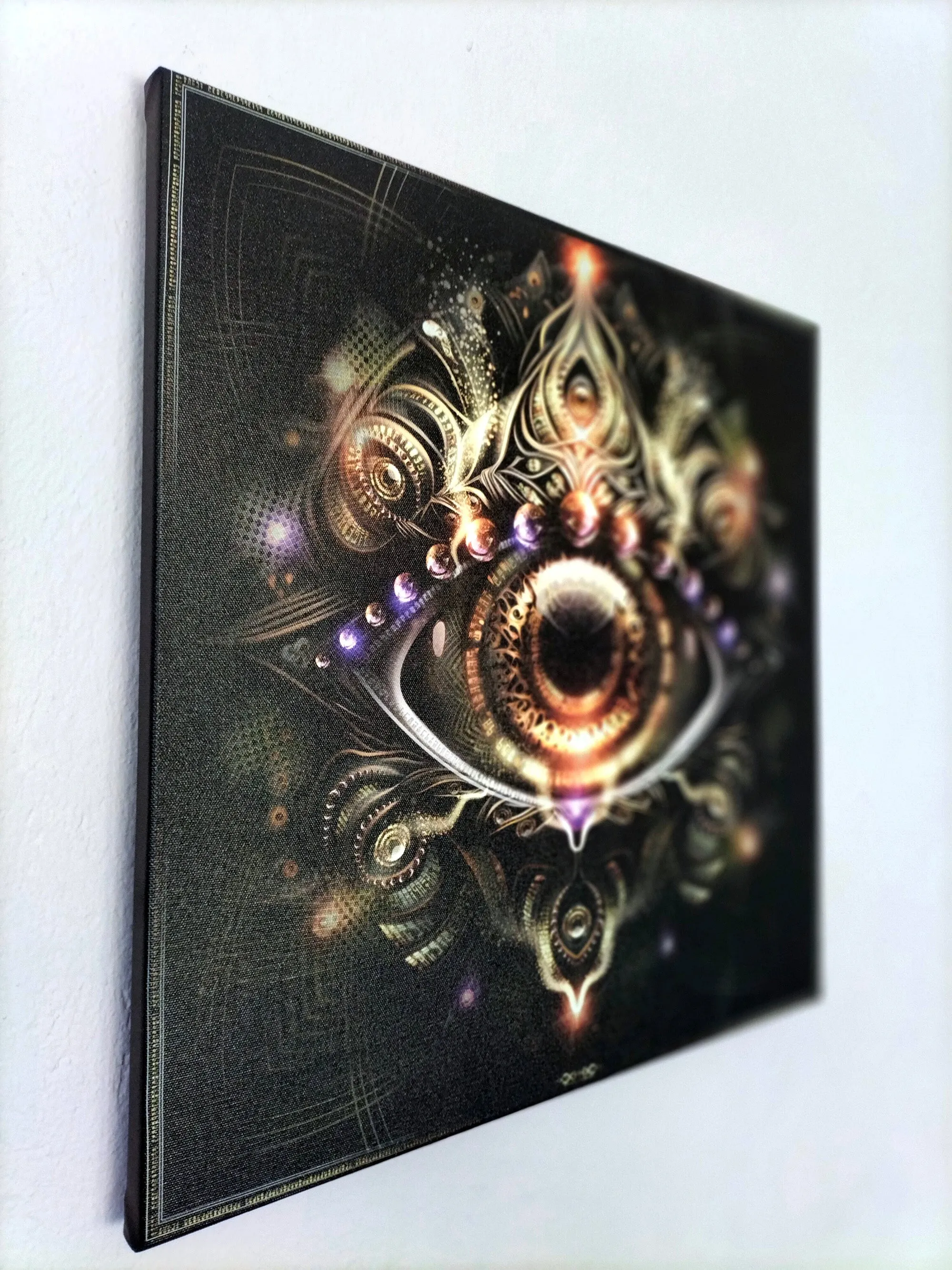 "Witness" Stretched Canvas Print